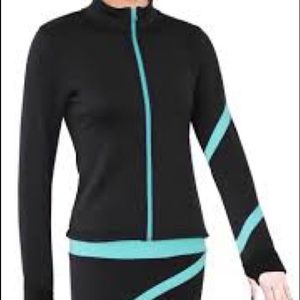 Thermal fleece skating jacket